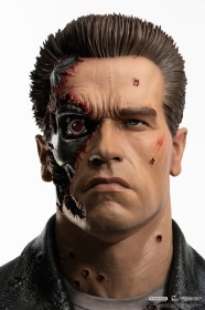 T-800 Model 101 Battle Damaged Terminator 2 Scale 1/1 Art Mask by Pure Arts