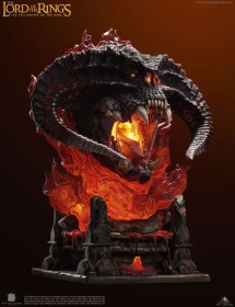 Balrog Polda Edition (Flames & Base) Lord of the Rings 1/1 Bust by Queen Studios