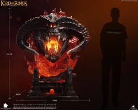 Balrog Polda Edition Version II (Flames & Base) Lord of the Rings 1/1 Bust by Queen Studios