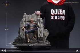 Black Adam On Throne Black Adam 1/4 Statue by Queen Studios