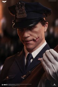 The Joker (Police Uniform) The Dark Knight 1/1 Bust by Queen Studios