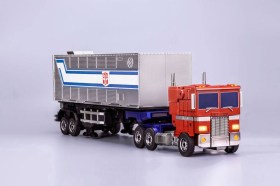 Optimus Prime Flagship Trailer Kit Interactive Auto-Converting Vehicle Transformers by Robosen