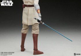 Obi-Wan Kenobi Star Wars The Clone Wars 1/6 Action Figure by Sideshow Collectibles