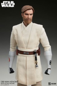 Obi-Wan Kenobi Star Wars The Clone Wars 1/6 Action Figure by Sideshow Collectibles