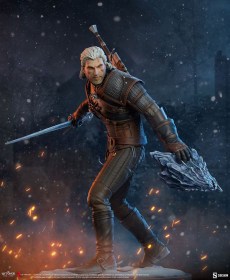 Geralt The Witcher 3 Wild Hunt Statue by Sideshow Collectibles