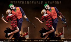 The Joker and Harley Quinn Lawless Love DC Comics Mythos 1/5 Statue by Sideshow Collectibles