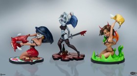 Sleepover In Hell Coffin Comics Designer Statues Set by Sideshow Collectibles