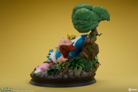 Snorlax Pokémon Diorama by Sideshow Collectibles