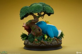 Snorlax Pokémon Diorama by Sideshow Collectibles