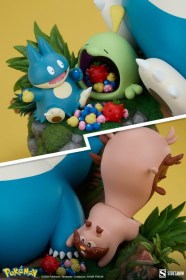 Snorlax Pokémon Diorama by Sideshow Collectibles