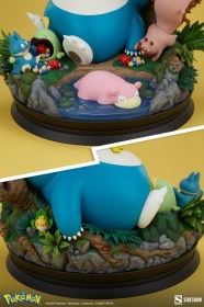 Snorlax Pokémon Diorama by Sideshow Collectibles