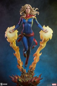 Marvel Premium Format Statue Captain Marvel by Sideshow Collectibles