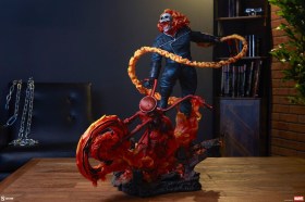 Ghost Rider (Classic Variant) Marvel Premium Format Statue by Sideshow Collectibles