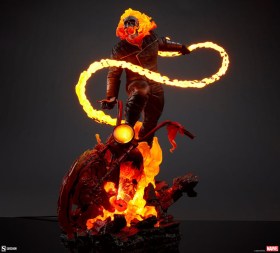 Ghost Rider (Classic Variant) Marvel Premium Format Statue by Sideshow Collectibles