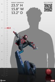 Miles Morales Marvel Premium Format Statue by Sideshow Collectibles