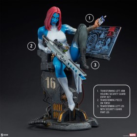 Mystique Freedom and Destiny Marvel Premium Format Statue by Sideshow Collectibles