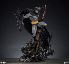 Batman (Black Variant) Exclusive DC Comics Premium Format Statue by Sideshow Collectibles