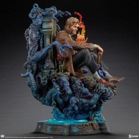 John Constantine Just Another Exorcism Hangover DC Comics Premium Format Statue by Sideshow Collectibles