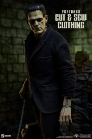 Frankenstein (Fabric Costume) Premium Format Mixed Media Statue by Sideshow Collectibles