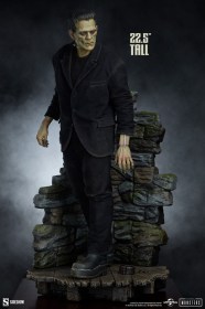 Frankenstein (Fabric Costume) Premium Format Mixed Media Statue by Sideshow Collectibles