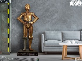 C-3PO Star Wars Life-Size Statue by Sideshow Collectibles