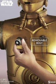 C-3PO Star Wars Life-Size Statue by Sideshow Collectibles