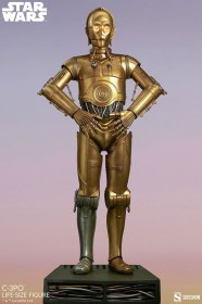 C-3PO Star Wars Life-Size Statue by Sideshow Collectibles