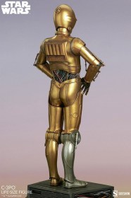 C-3PO Star Wars Life-Size Statue by Sideshow Collectibles