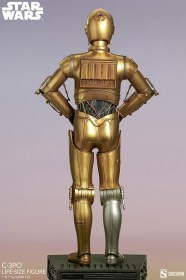 C-3PO Star Wars Life-Size Statue by Sideshow Collectibles