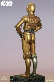 C-3PO Star Wars Life-Size Statue by Sideshow Collectibles