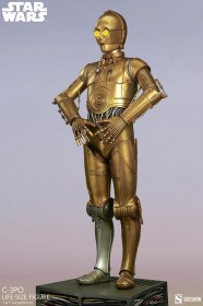 C-3PO Star Wars Life-Size Statue by Sideshow Collectibles