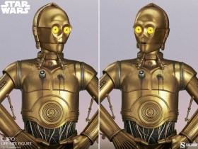 C-3PO Star Wars Life-Size Statue by Sideshow Collectibles