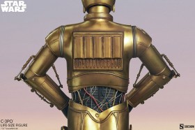 C-3PO Star Wars Life-Size Statue by Sideshow Collectibles