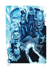 The Gates of Arkham DC Comics Art Print unframed by Sideshow Collectibles