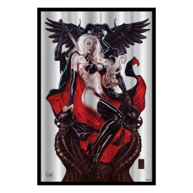 Blasphemy Anthem Lady Death Art Print unframed by Sideshow Collectibles