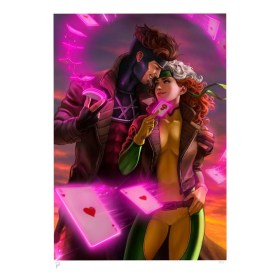 Rogue & Gambit Marvel Art Print unframed by Sideshow Collectibles