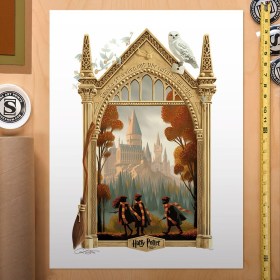 Harry Potter and the Philosopher's Stone Variant Art Print unframed by Sideshow Collectibles