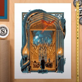 Harry Potter and the Chamber of Secrets Harry Potter Art Print unframed by Sideshow Collectibles
