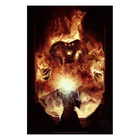 The Flame of Anor Lord of the Rings Art Print unframed by Sideshow Collectibles