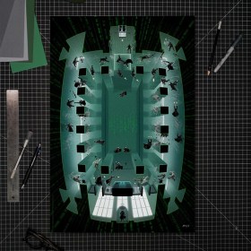 I Believe I Can Bring Him Back The Matrix Art Print unframed by Sideshow Collectibles