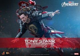 Tony Stark (Mark VII Suit-Up Version) The Avengers Movie Masterpiece 1/6 Action Figure by Hot Toys