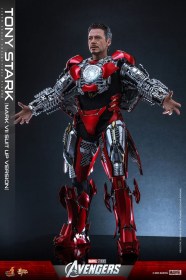 Tony Stark (Mark VII Suit-Up Version) The Avengers Movie Masterpiece 1/6 Action Figure by Hot Toys