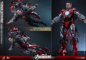Tony Stark (Mark VII Suit-Up Version) The Avengers Movie Masterpiece 1/6 Action Figure by Hot Toys