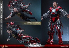 Tony Stark (Mark VII Suit-Up Version) The Avengers Movie Masterpiece 1/6 Action Figure by Hot Toys