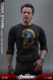 Tony Stark (Mark VII Suit-Up Version) The Avengers Movie Masterpiece 1/6 Action Figure by Hot Toys