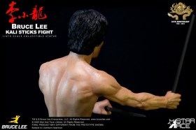 Bruce Lee Kali Sticks Fight Normal Basement Version Enter the Dragon Movie 1/6 Statue by Star Ace Toys