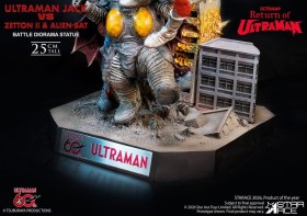 Ultraman Jack vs Zetton II & Alien Bat Battle scene Return of Ultraman Diorama 1/8 Statue by Star Ace Toys