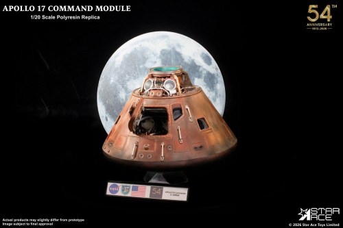 Command Module Apollo 17 Replik 1/20 by Star Ace Toys