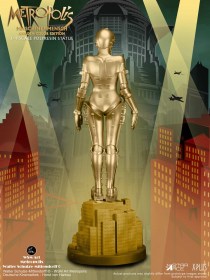 Maschinenmensch Metallic Gold Metropolis 1/4 Statue by Star Ace Toys