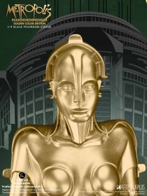 Maschinenmensch Metallic Gold Metropolis 1/4 Statue by Star Ace Toys
